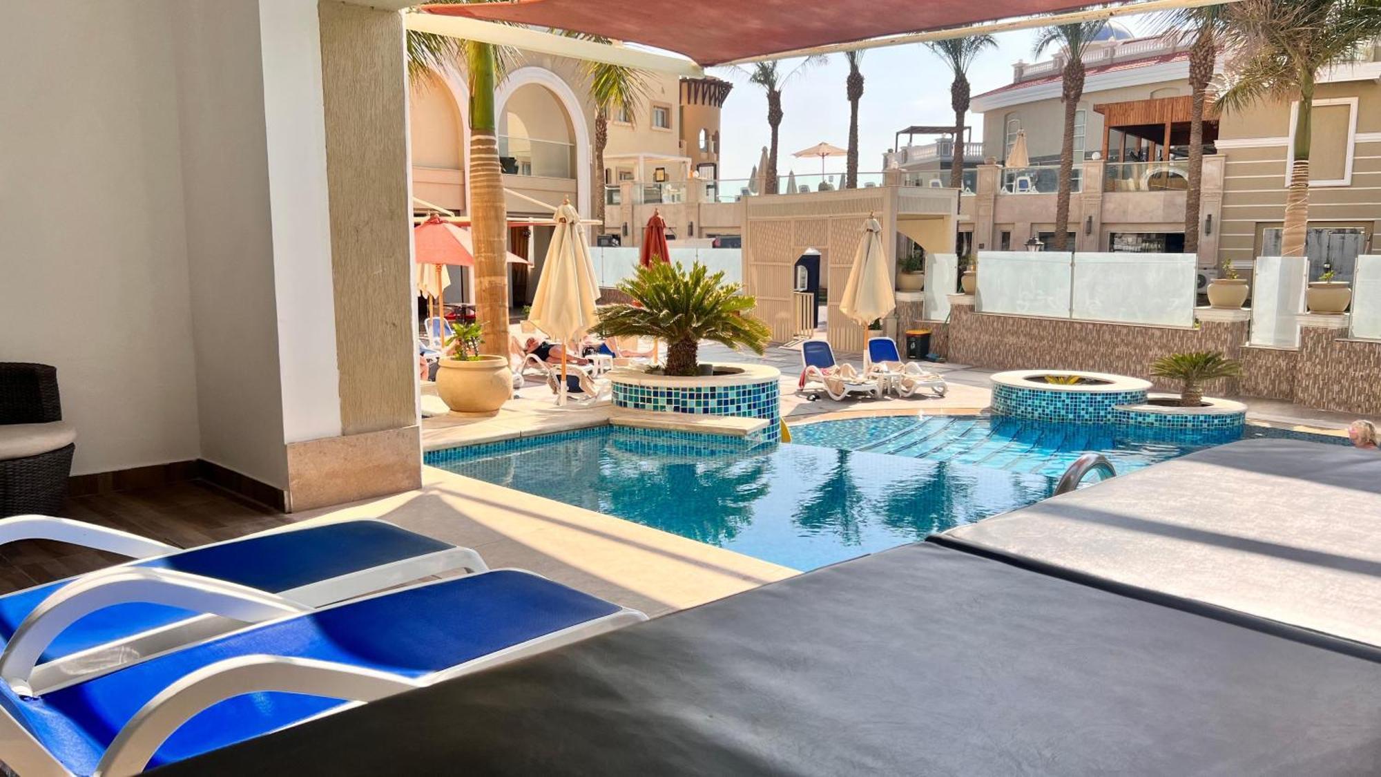 Kaisol Romance Resort Sahl Hasheesh - Adults Only Χουργκάντα Εξωτερικό φωτογραφία The pool at the hotel