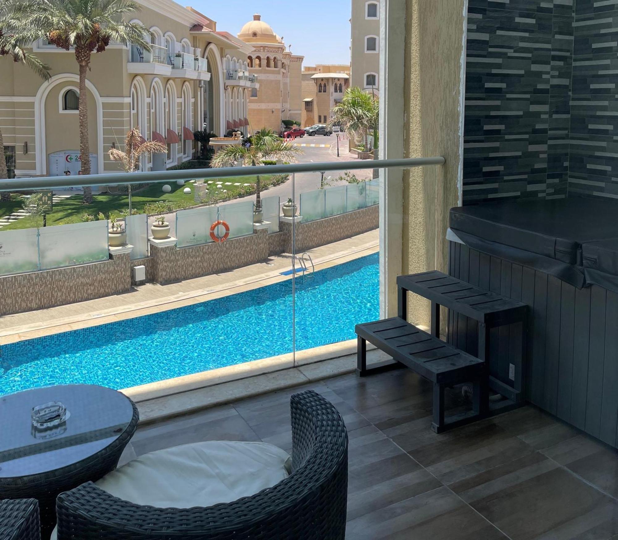 Kaisol Romance Resort Sahl Hasheesh - Adults Only Χουργκάντα Εξωτερικό φωτογραφία The View from the balcony of a hotel room